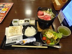 朝食はミニすき焼き鍋付き！