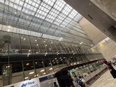 入国審査はすぐにできたものの、荷物がなかなか出てこなくて1時間ほど待ちました。
出たところで日系3世のしゃきしゃきした女性のガイドさんと会うことが出来ました。
