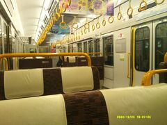 電車での移動