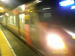 電車での移動