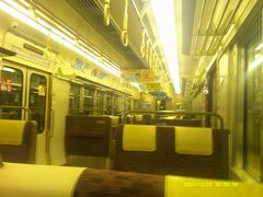 電車での移動