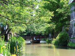 八幡堀に戻ってきました。