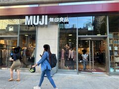 ニューヨークの無印良品偵察。
