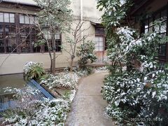 でも雪景色は素敵です
倉敷物語館
倉敷の歴史展示室や多目的ホールなどがある
