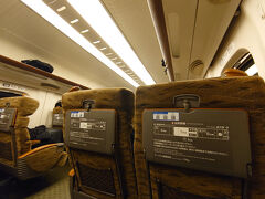 新神戸駅始発の新幹線で広島へ。
始発はみずほなので、普通車指定席でも広々してて座面フカフカ、ほんと快適。