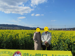 やってきたのは菜の花ロード