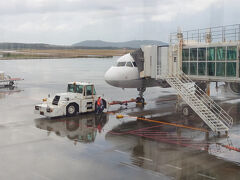 飛行機での移動