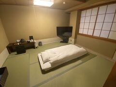 ホテルではよく眠れないたちだが、和室だと眠れるのでこのホテルを選択