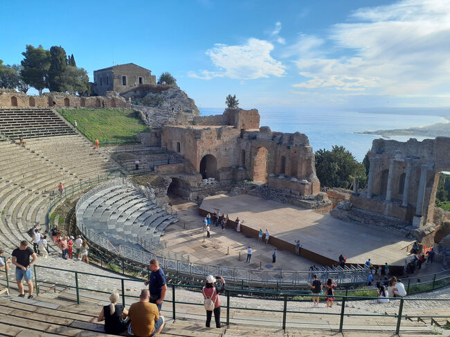 未知への旅 シチリアへ 6日目 憧れのタオルミーナへ』シチリア島