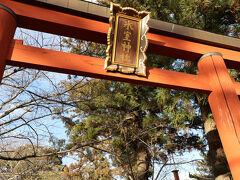 【氷室神社】
「鳥居」