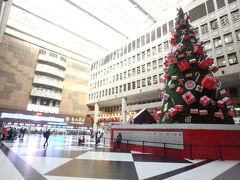 新幹線から降りて台北駅の地上階へ上がってきた。

12月とあってコンコースには巨大なクリスマスツリーが飾られていて、次々に写真を撮る人が多くみられた。