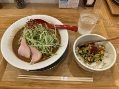 冷たい味噌ラーメンをいただきました！