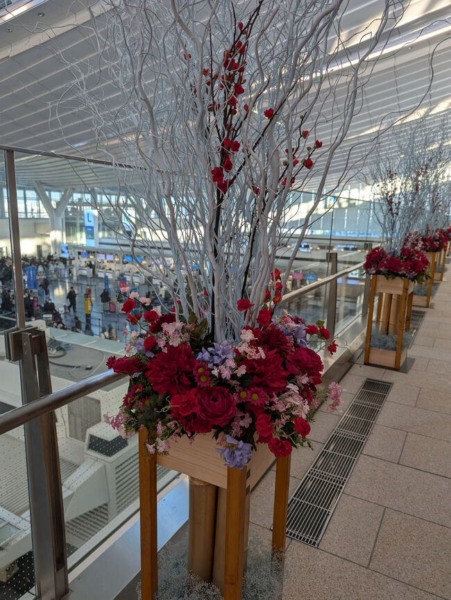 翌朝、羽田空港第三ターミナルにやってきました。