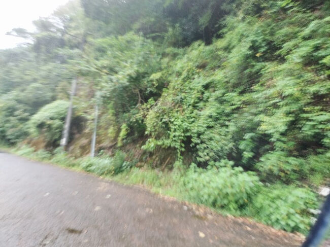 仕方ない・・・・レインコートの出番か。