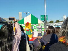 関越道で「上里サービスエリア」に入ったら何かイベントをしていました(^^♪