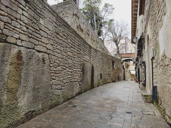 サンマリノ共和国の旧市街