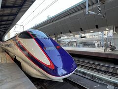 7時12分東京発のつばさで出発！