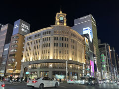 東京・銀座『セイコーハウス銀座』の外観の写真。
