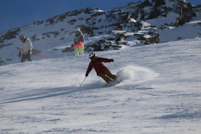 4日目にして最高のスキー日和