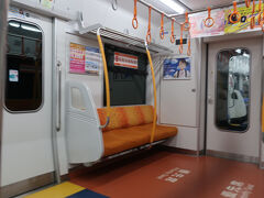 電車での移動