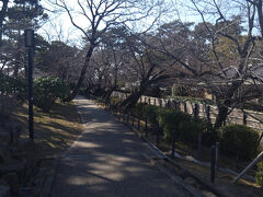 　岡﨑公園に到着!
　岡﨑公園は徳川家康公が生誕した岡崎城を中心とした歴史公園であり、春の時期には伊賀川沿いに咲き誇る桜は見事で「日本さくら名所100 選」にも選ばれています。広大な岡﨑公園の中には、岡崎城だけではなく神社も料亭も歴史資料館もあり、日本情緒の風景を楽しめます。
　グレート家康公「葵」武将隊による迫力ある演武は必見です！岡﨑公園のスポットを紹介します！