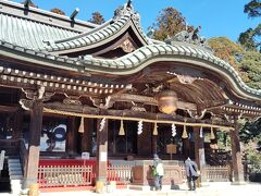 1時間20分ほどで筑波山神社にたどり着きました。