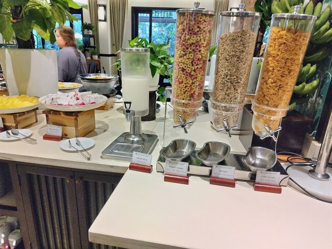 シリアルとデザート類