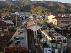 池谷で鳴門線の交換