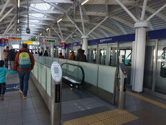 ●ゆりかもめ/台場駅

終点のゆりかもめ/新橋駅まで移動します！