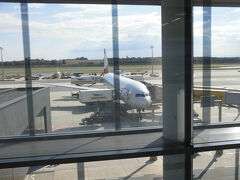 ウィーン空港到着。