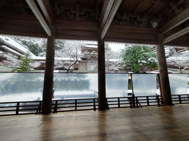 中雀門方向の眺め。