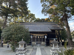 鬱蒼とした林のように見える来宮神社。