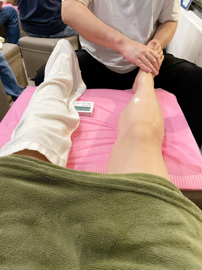 痛いところをぐりぐり攻めてくる。<br />さすがやね。終わった後はスッキリ！