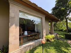 このお部屋ともお別れ。素敵な滞在になりました。