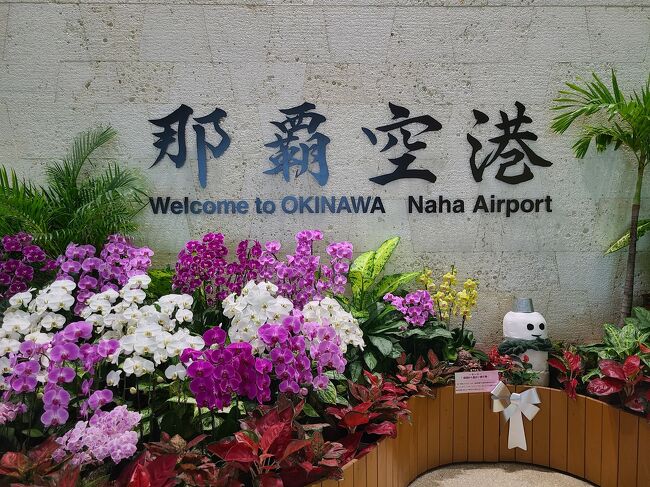 レンタカーを返却し、フライトの約3時間前に那覇空港に到着。