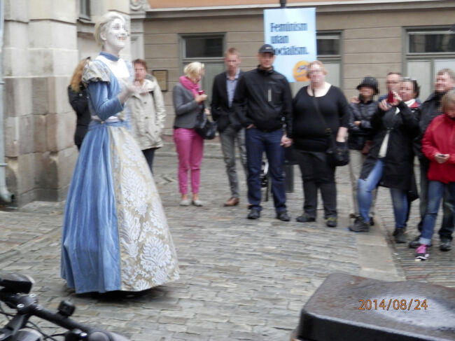 ノーベル博物館横の広場