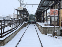 京福電気鉄道の撮影所前駅