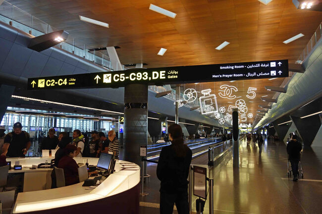 ゲートへ向かいます。