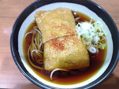 仕事終わりのお蕎麦。信州に来たら先ず温かいお蕎麦頂く。