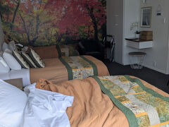 16時ごろにモーテルに着きました
天候に恵まれ、事故無くミッション完了です