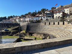 古代ローマ遺跡の観光。