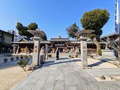 櫛田神社に到着しました。
