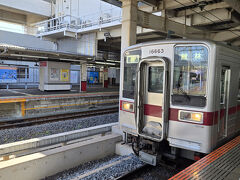 JR久喜駅から東武伊勢崎線に乗り換え1駅乗車します