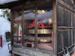 横湯山温泉寺の獅子頭