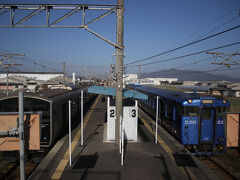 肥前浜で多良行きに乗り換え