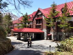 上高地帝国ホテルに立ち寄ります