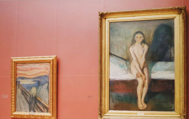 ムンクの「叫び」と「思春期」