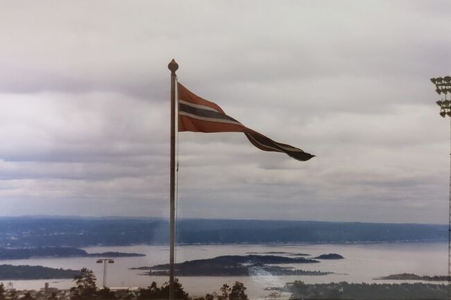 ホルメンコレン・ジャンプ台からの眺め