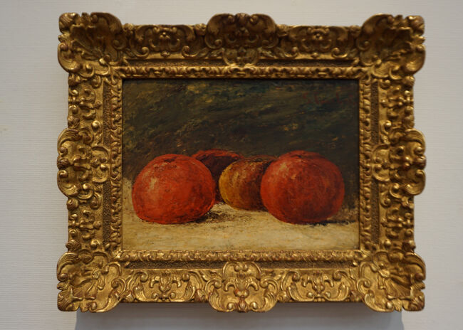 ギュスターヴ・クールベ「りんご」1871年頃