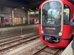 ★12：00
そしてお昼に雪月花に乗車。今回のクリスマスコースは糸魚川駅始発ですが、時期により時間や発地が変わるそうですので要確認を。